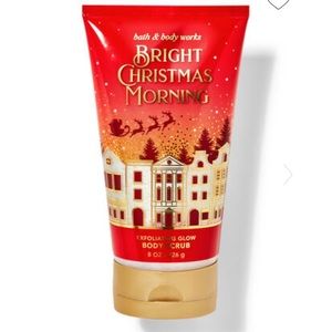 BATH AND BODY WORKS BRIGHT CHRISTMAS MORNING BUNDLE OF 4 ITEMS